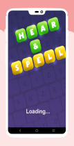 Hear And Spell Spelling Learning Android Game Screenshot 1