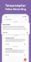 Teleprompter for Video - Android App Screenshot 3