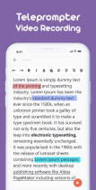 Teleprompter for Video - Android App Screenshot 4