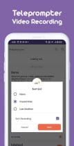 Teleprompter for Video - Android App Screenshot 6