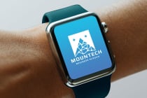 Mountain Tech Letter M Logo Screenshot 2