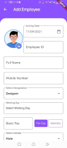 HRM GO Employee Flutter UI Kit Screenshot 15