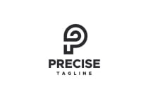 Precise - Letter P Logo Template Screenshot 3