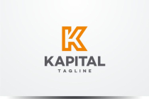 Kapital - Letter K Logo Template Screenshot 1