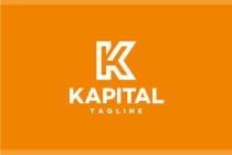 Kapital - Letter K Logo Template Screenshot 2