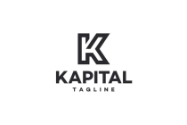 Kapital - Letter K Logo Template Screenshot 3