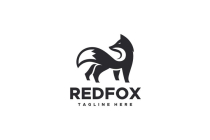 Red Fox Logo Illustration Screenshot 2