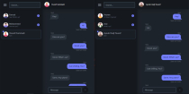 Terminal Real Time Chat React App NodeJS Screenshot 1