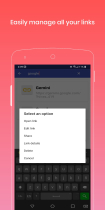 Bookmark Manager App - Android App Template Screenshot 3