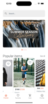 E-Commerce - Mobile app UI Template Flutter 3.x Screenshot 3