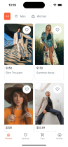 E-Commerce - Mobile app UI Template Flutter 3.x Screenshot 4