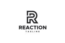 Reaction - Letter R Logo Template Screenshot 3