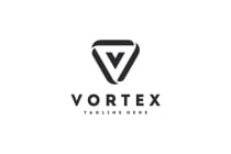 Vortex - Letter V Logo Template Screenshot 3