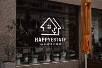 Happy Real Estate Logo Screenshot 3