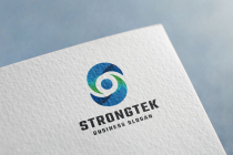 Strongtek S Letter Logo Screenshot 4