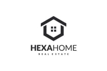 Hexagon Home logo template Screenshot 3