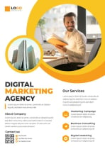 Digital Marketing Flyer Template Design Screenshot 1