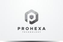 Pro Hexagon Letter P Logo Screenshot 2