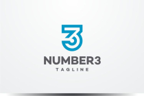 Three Number 3 Logo Screenshot 1