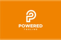 Powered Letter P Logo Screenshot 2