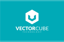 Vector Cube Abstract Letter V Logo Screenshot 3