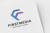 First Media Letter F Logo Screenshot 3