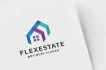 Flex Real Estate Letter F Logo Screenshot 3