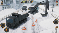 Snow Excavator Machine Construction Unity Screenshot 6