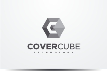 Cover Cube Letter C Logo Screenshot 2