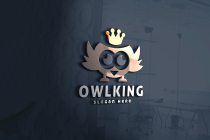 Owl King Bird Logo Screenshot 1