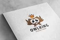 Owl King Bird Logo Screenshot 2