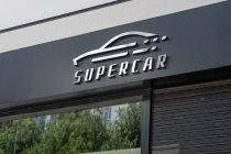 Speed Super Car Logo Screenshot 1