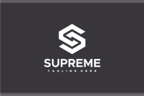 Supreme  Letter S Logo Template Screenshot 2