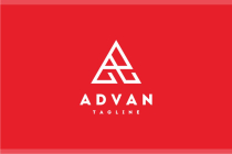 Advan Letter A Logo Screenshot 2