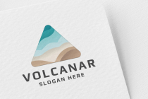 Triangle Nature Volcano Logo Screenshot 3