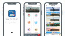 Street View With GPS Map AdMob Ads Android Screenshot 1