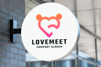 Love Heart Meet Logo Screenshot 2