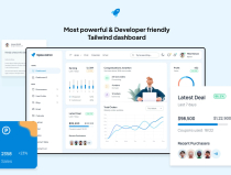 Spike Tailwind Admin Dashboard Template Screenshot 2