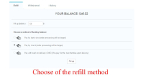 User Internal Balance Module For PrestaShop Screenshot 12