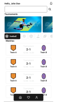 Match Score React Native App  Screenshot 1