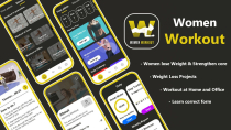 Woman Workout - Android App Source Code Screenshot 1