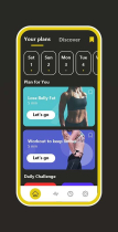 Woman Workout - Android App Source Code Screenshot 2