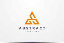 Abstract  Letter A Logo Screenshot 1