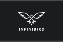 Infinity Bird Logo Template Screenshot 1