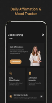 Daily Positive Affirmation - Android App Template Screenshot 1