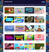WordPress HTML 5 Web Game Portal Screenshot 3