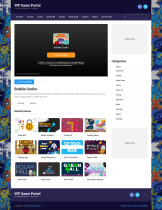 WordPress HTML 5 Web Game Portal Screenshot 8