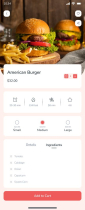 Hungry Go Flutter Restaurant UI Kit Screenshot 8