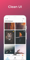JSON Wallpaper - No Server Required - Android Screenshot 1