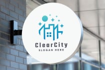 Clear City Building Architect Logo Screenshot 2